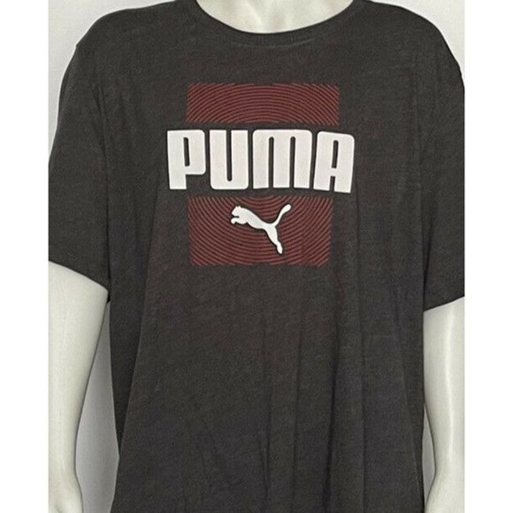 COPY - T Shirt Size 4XL Puma Essential Logo Mens Crew Neck Short Sleeve Dark Gr… - Picture 3 of 10
